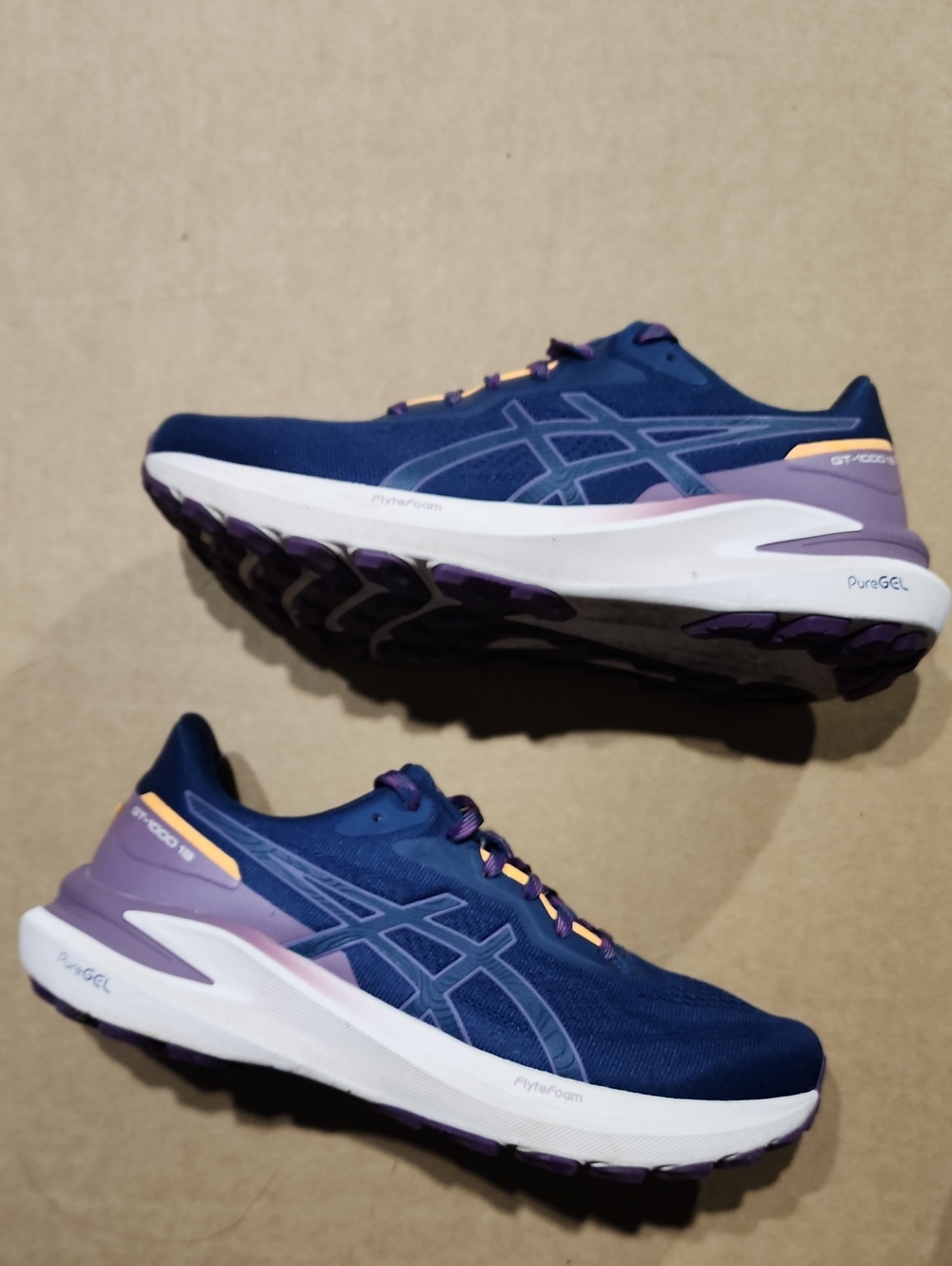 ASICS Women’s Running shoes GT-1000 13 TR Nature Bathing/Pearl Pink Sz 8